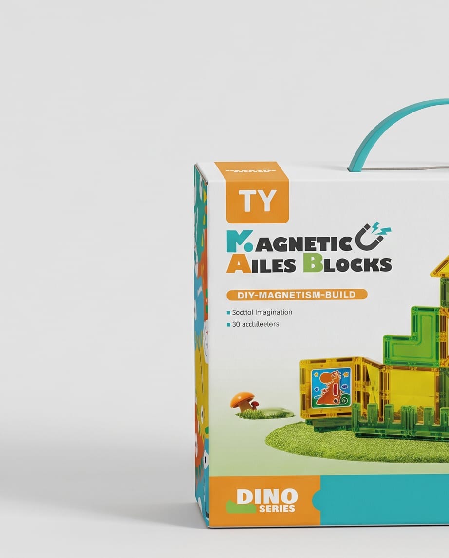 Ty magnetic tiles blocks -dino series