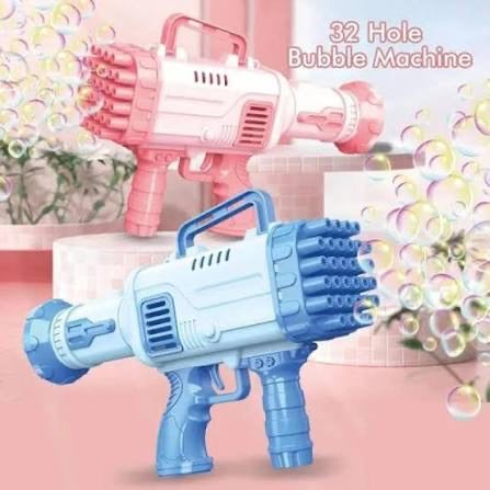 Multi barrel bubble gun set