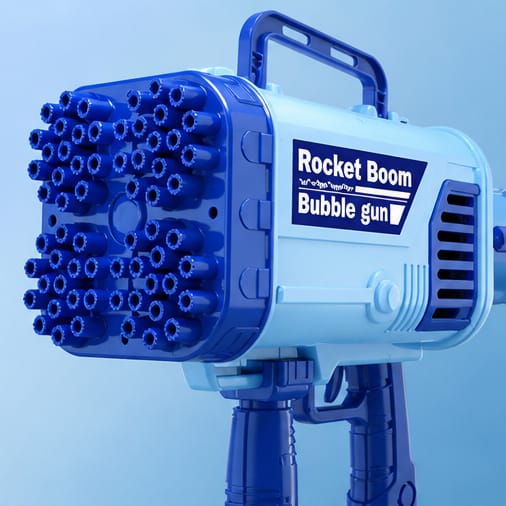 Electric bubble gun