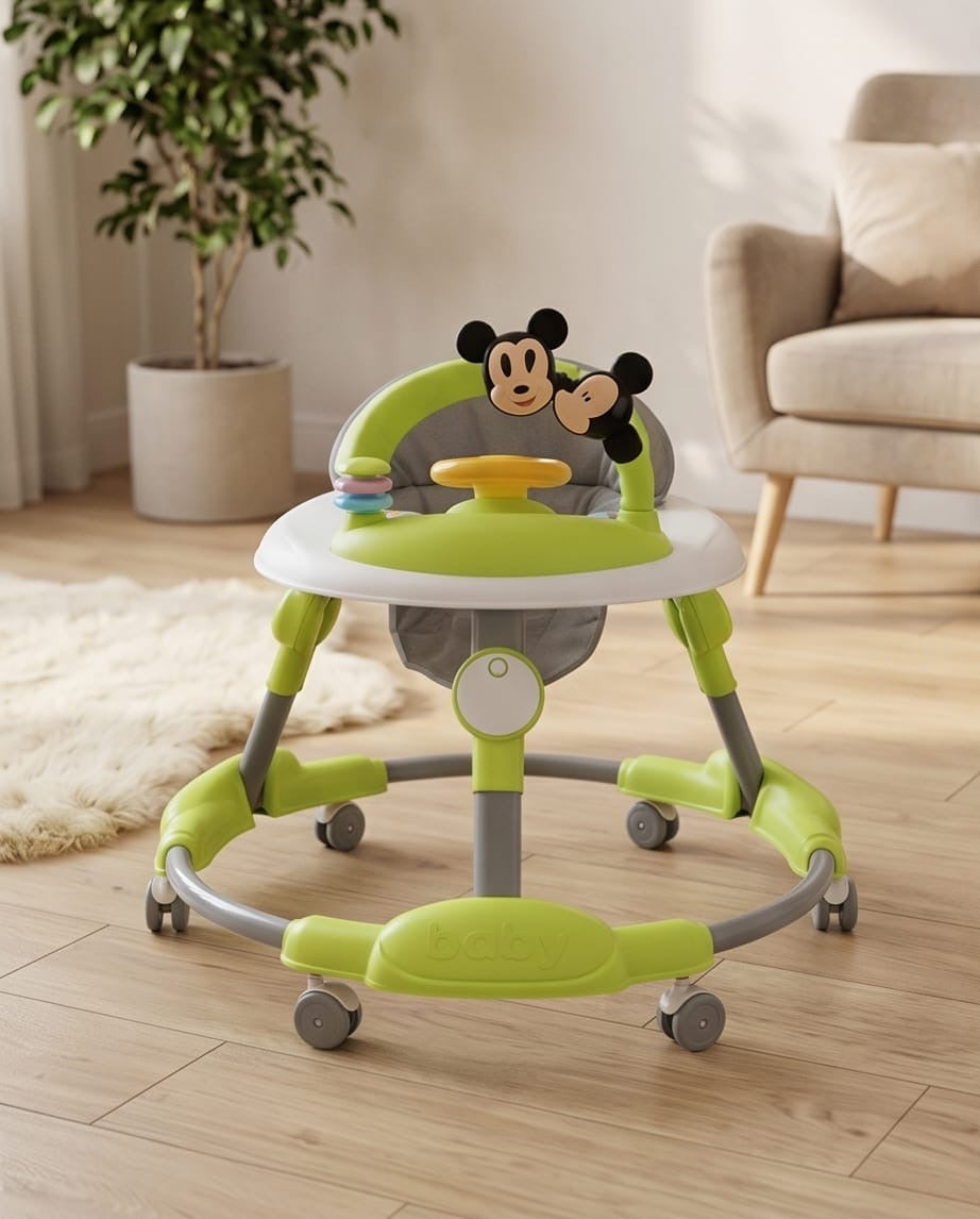 Mickey mouse themed baby walker