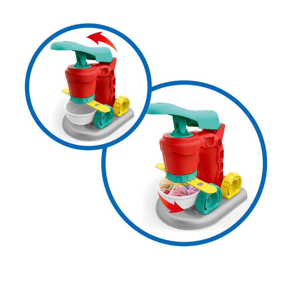 Ice cream making clay set