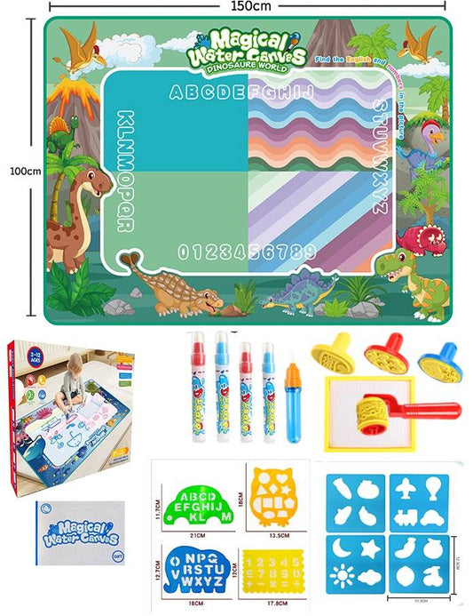 Magical water canvas drawing