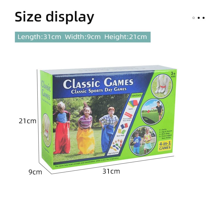 Classic sports day games set