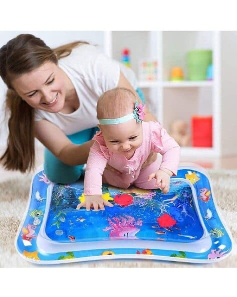 Inflatable Tummy Time Water Mat Baby
