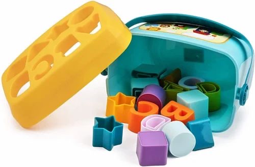 Shape sorter bucket