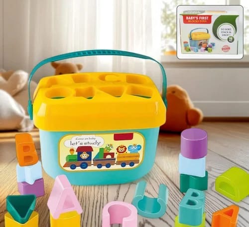 Shape sorter bucket