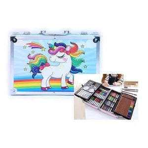 Unicorn Painting and drawing set suitcase