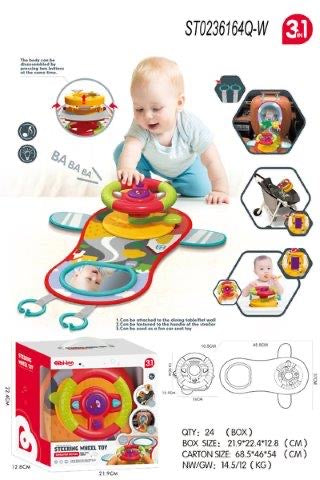 Steering wheel toy