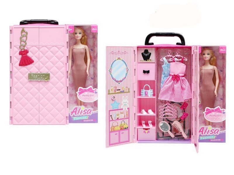 Wardrobe doll set