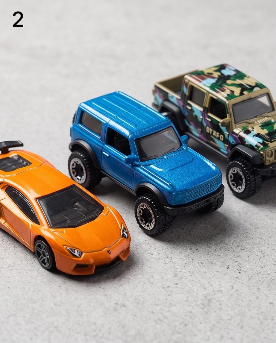 Alloy car series multipack