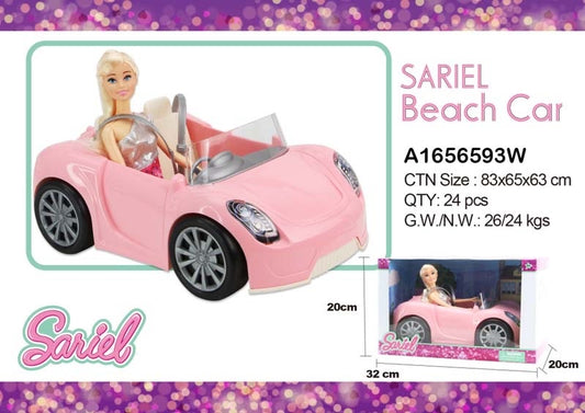 Barbie Beach Pink Car