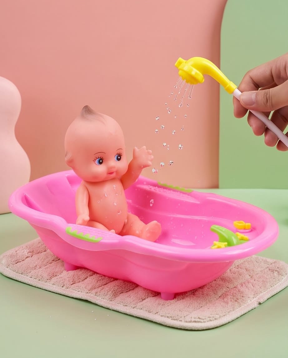 Baby doll bath