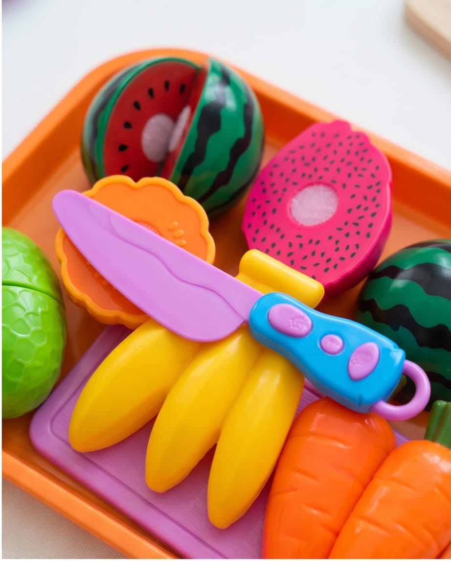 Play food cutting set