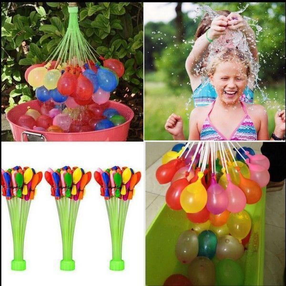 Rapid fill water balloons