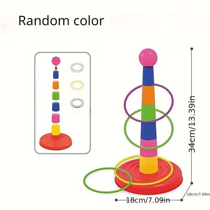 Fun magic loop ring toss