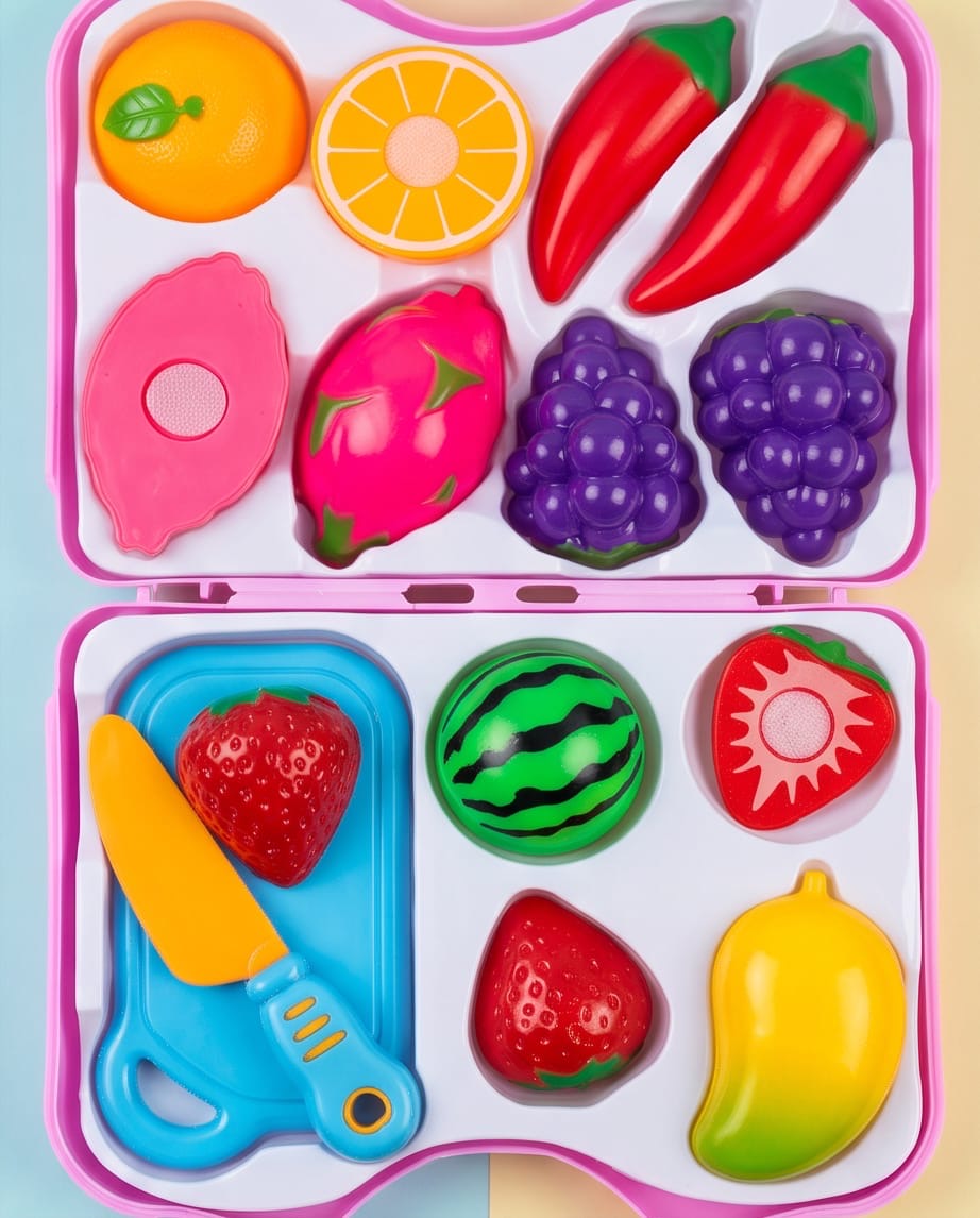 Play food cutting set