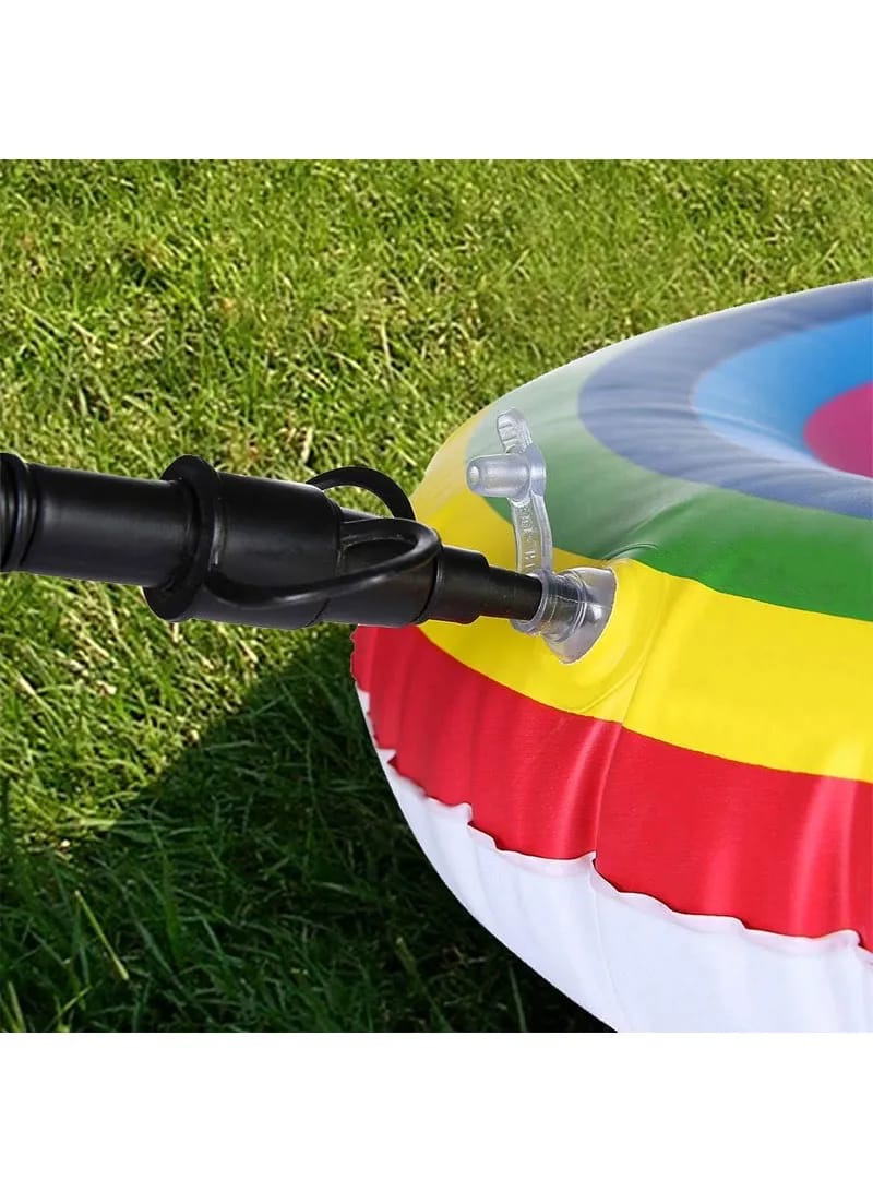 Double action hand pump