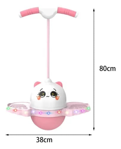 Panda pogo bounce ball