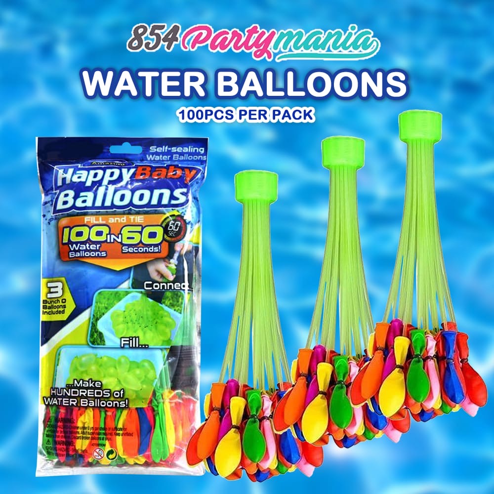 Rapid fill water balloons