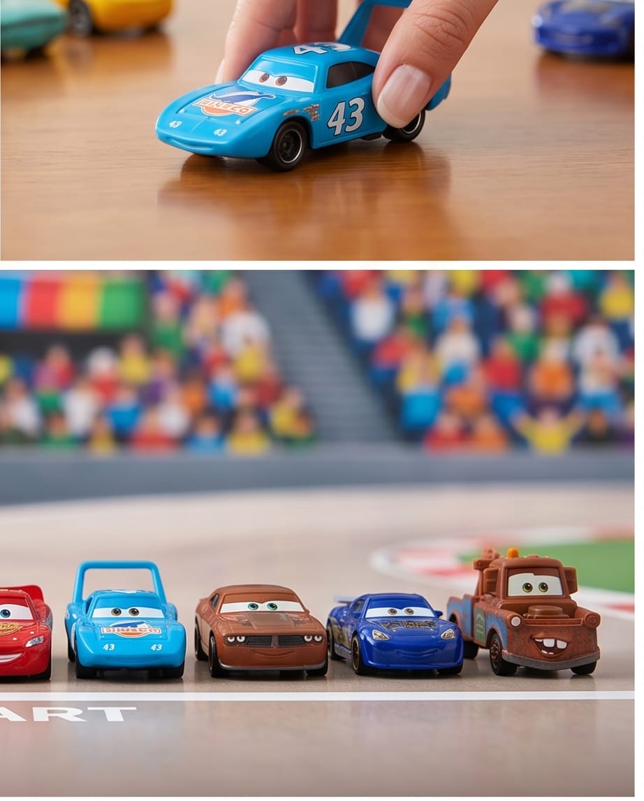 Disney cars toy set