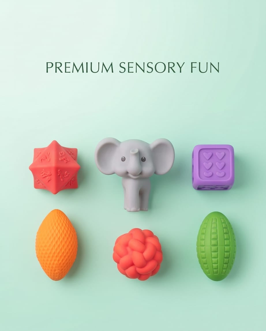 Premium sensory soft toy shapes