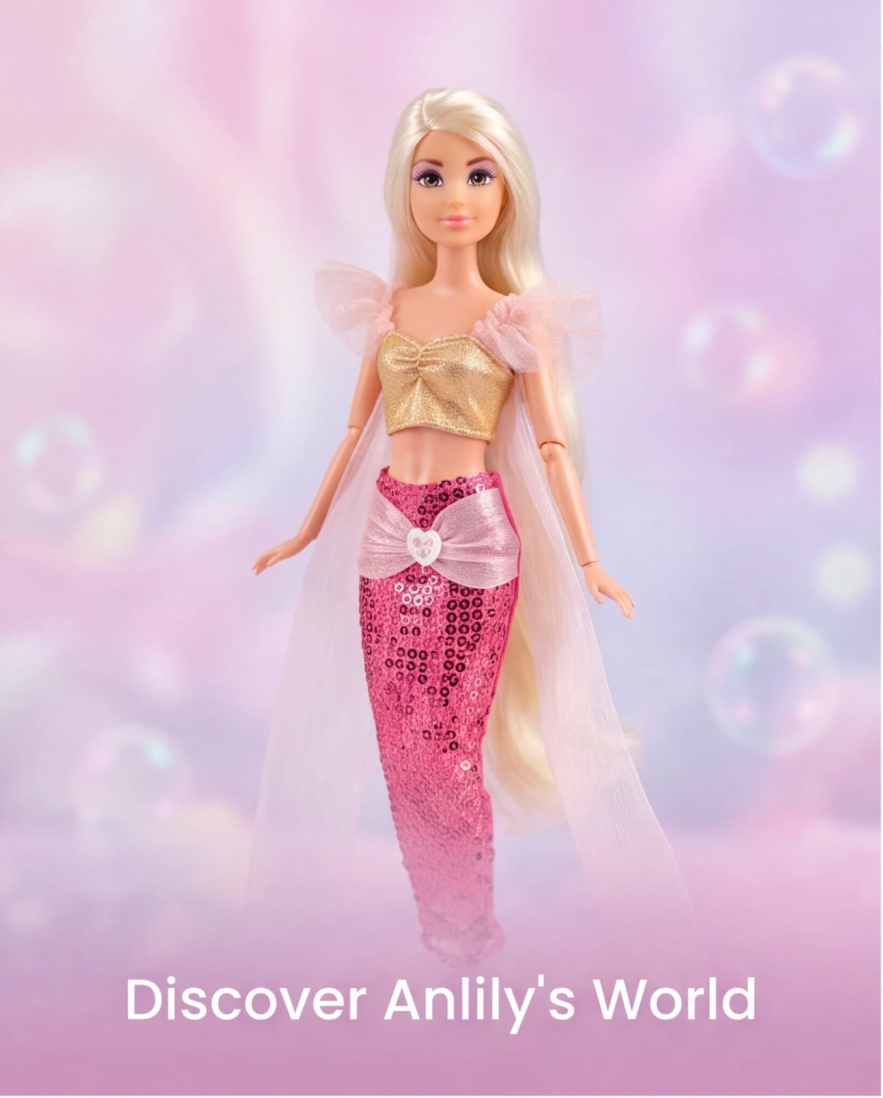 Anlily mermaid doll