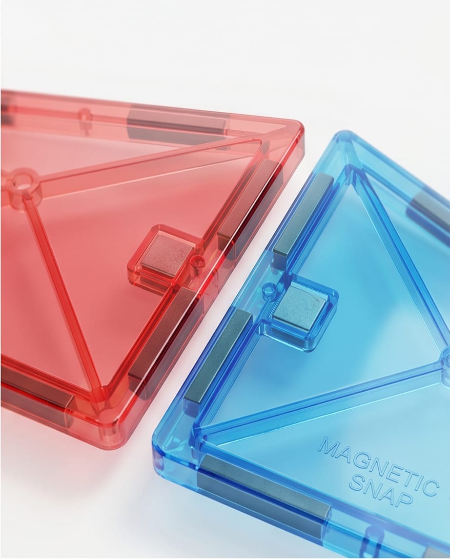 Colorful building magnetic blocks