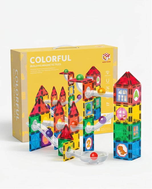 Colorful building magnetic blocks