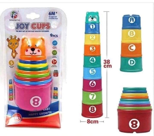 Colorful Stacking Cups