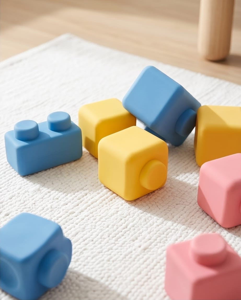 Soft building block