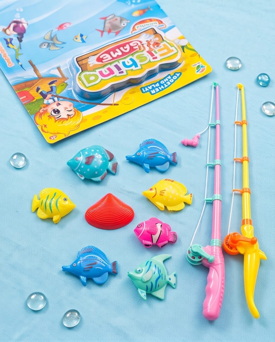 Magnetic fishing game