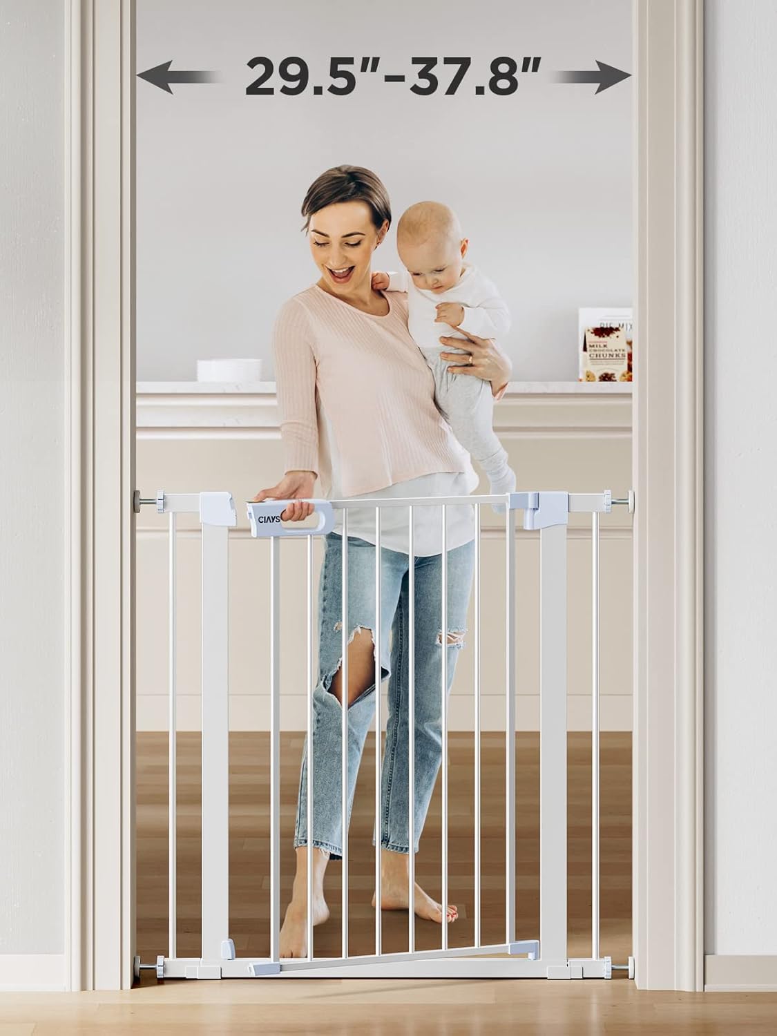 Adjustable baby Safety Gate