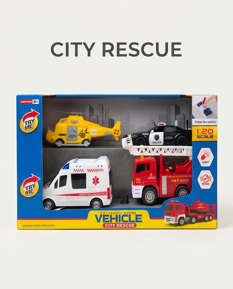 City traffic series vehicle
