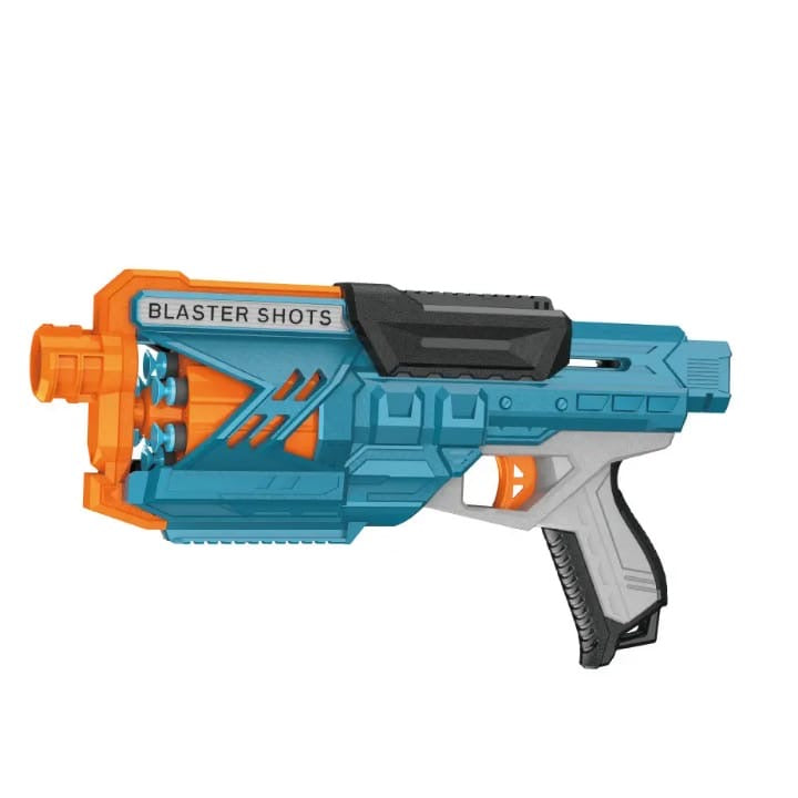 Blaster shoots