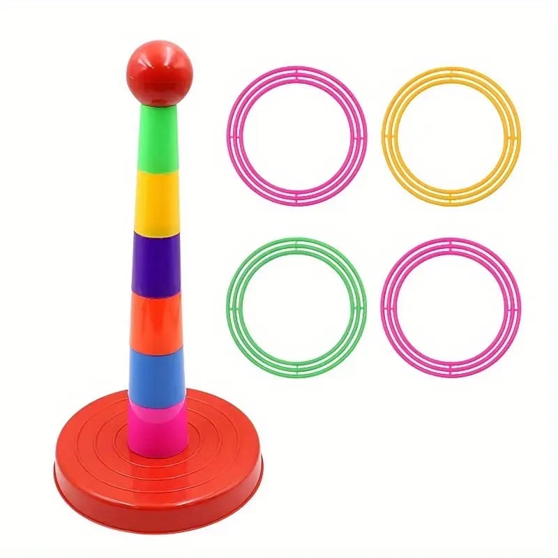 Fun magic loop ring toss
