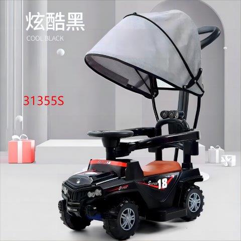 Ride on Little Jeep for Toddlers with protection umbrella