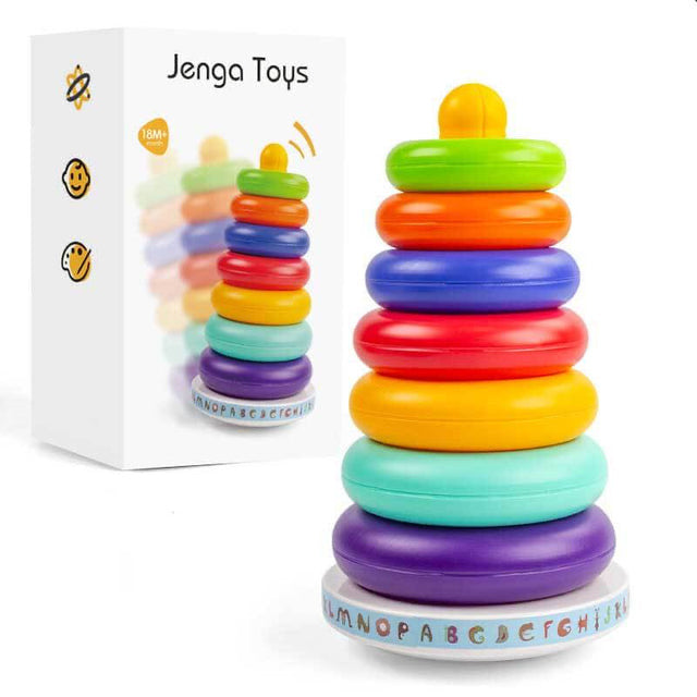 Stacking ring tower