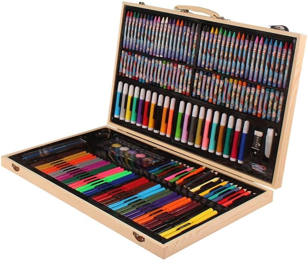 198-pcs deluxe art set