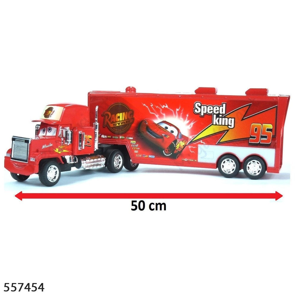 Cars red Storage truck