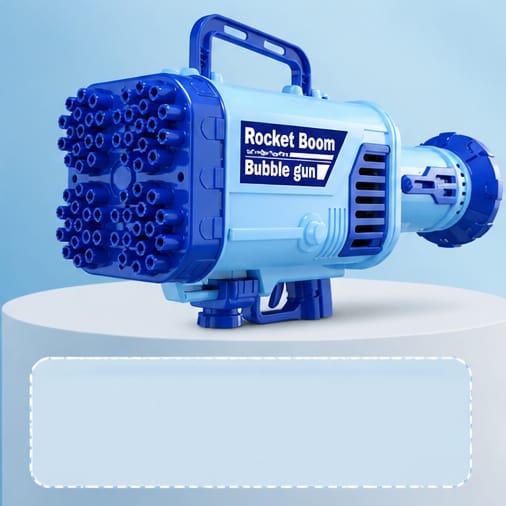 Electric bubble gun