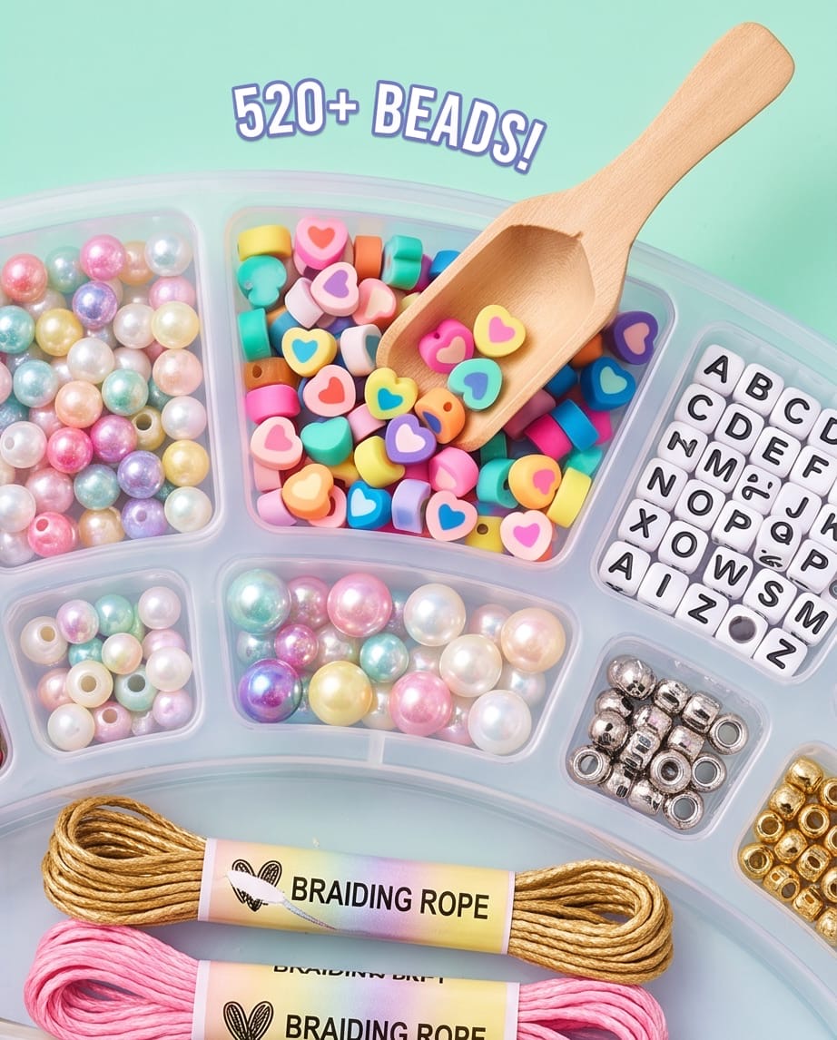 DIY beads jewelry set