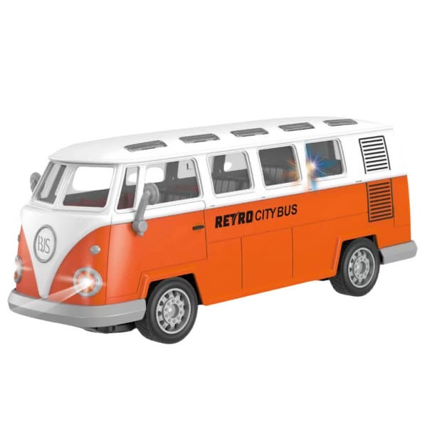 Retro city bus remote control vehicle