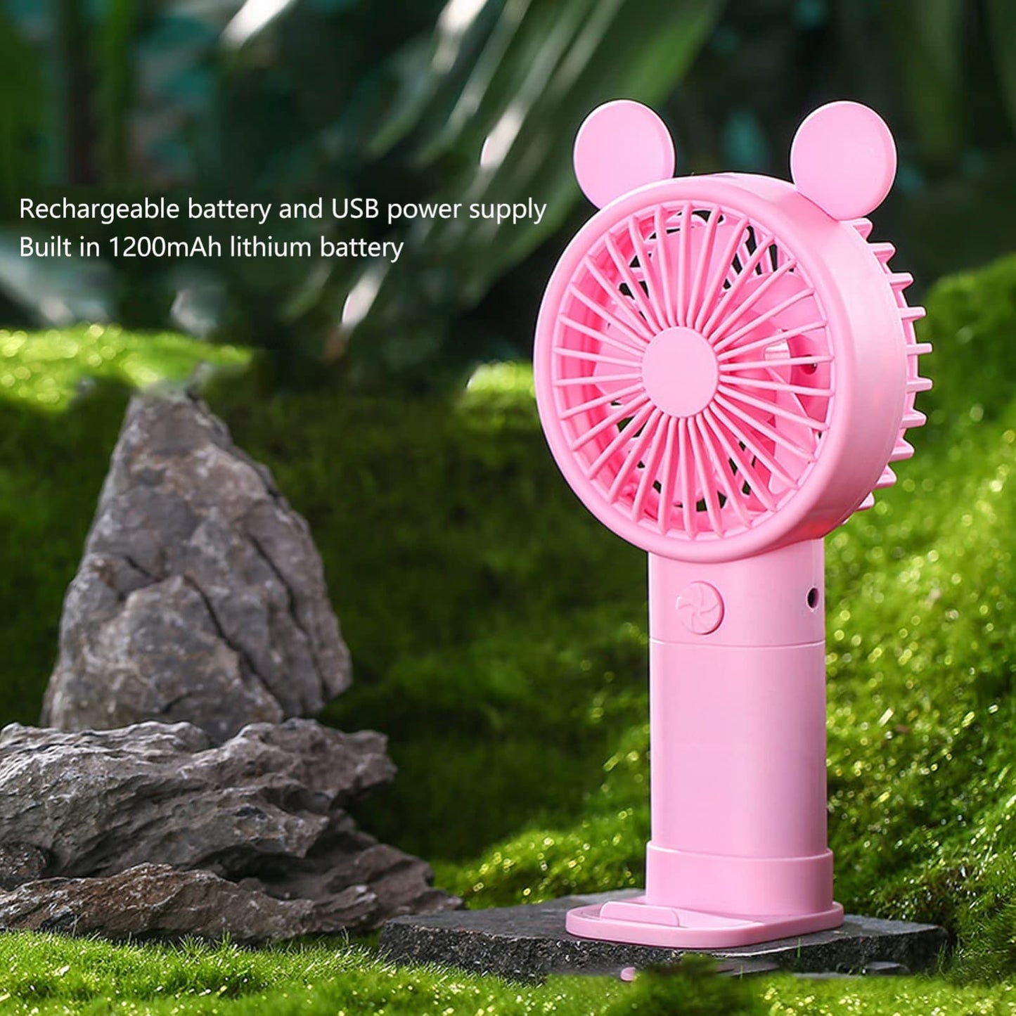 Pastel portable handheld fans