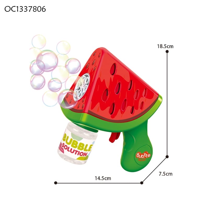 Watermelon bubble machine