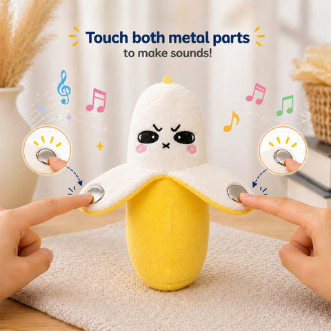 Plush musical fruit toys