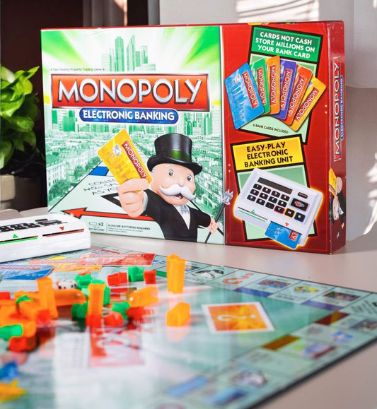 Monopoly electronic banking board game