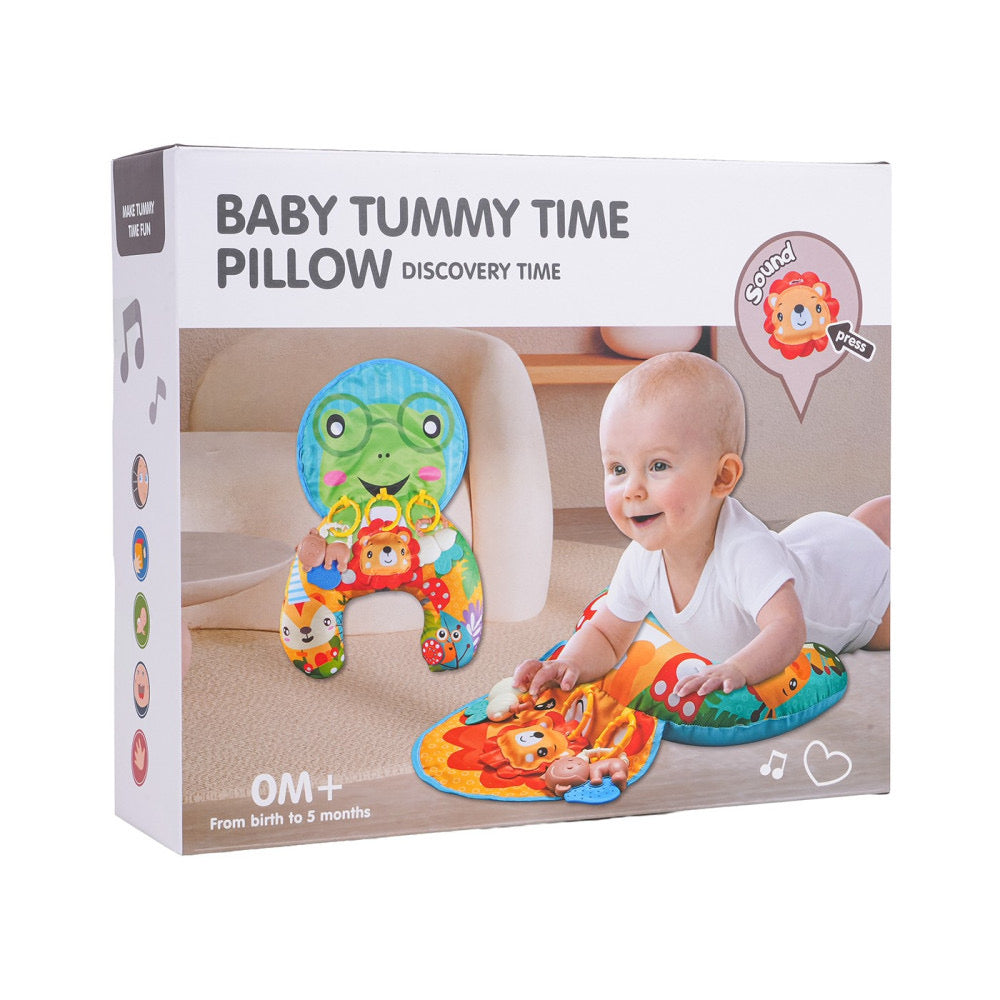Baby rummy time pillow