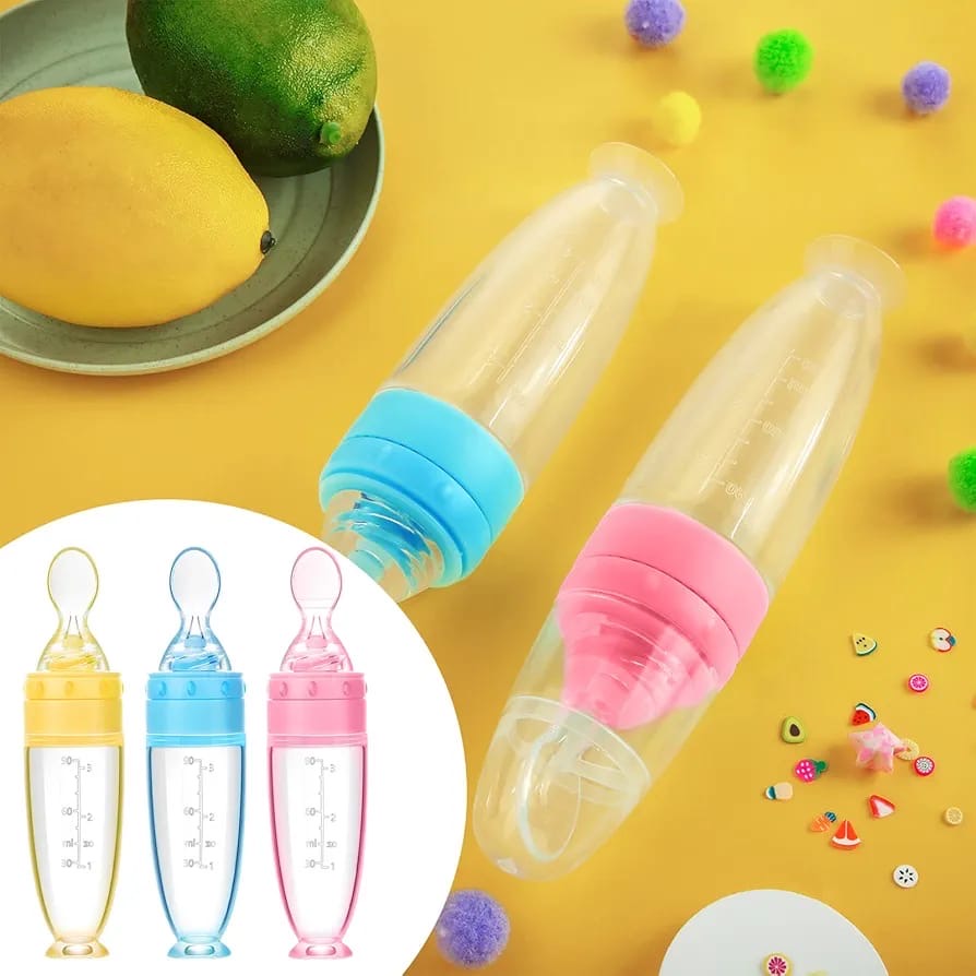 Silicon baby spoon