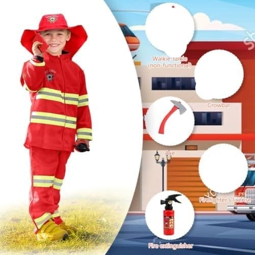 Fire fighter costume