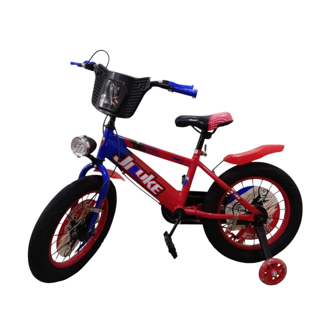 Fun Colorful Bicycle with Basket for boys